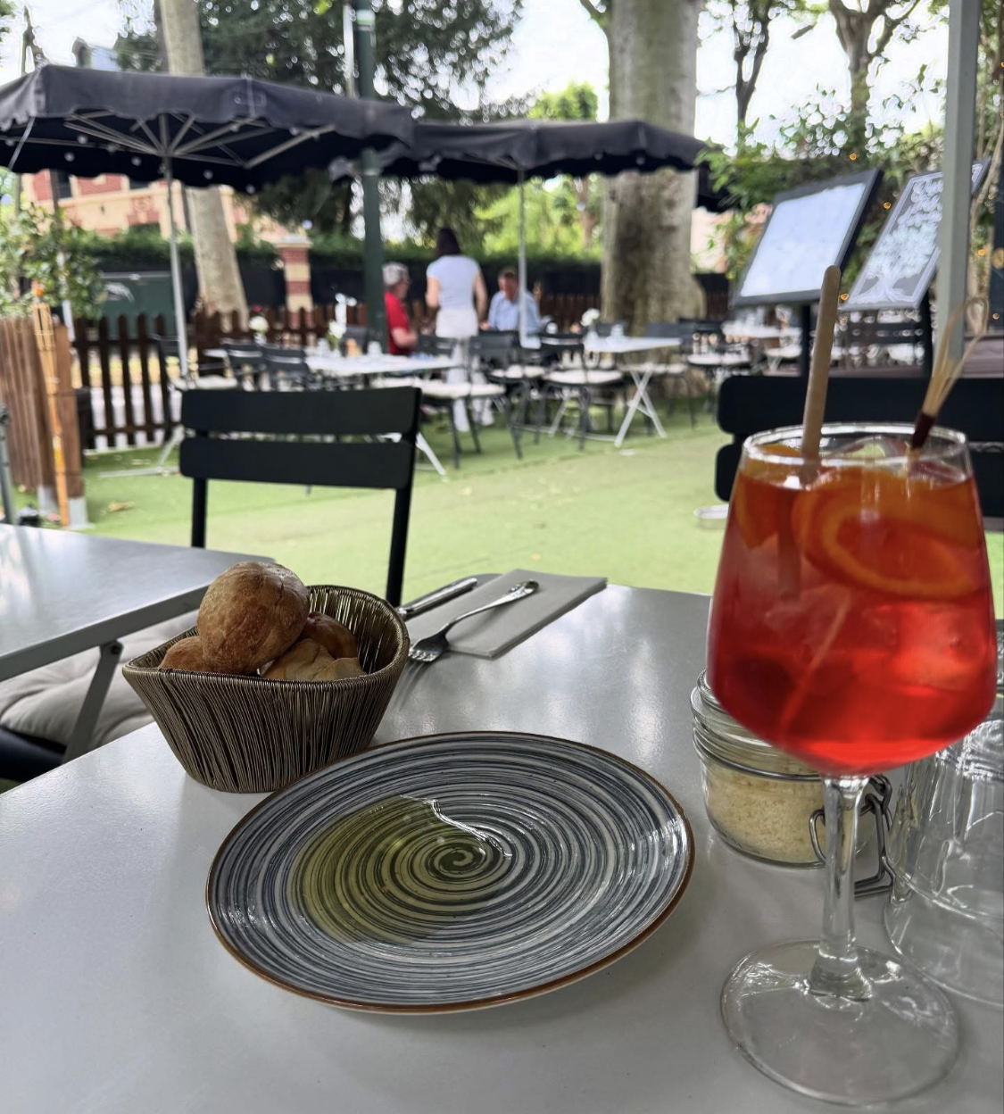 La Cantina restaurant italien terrasse Le Vésinet