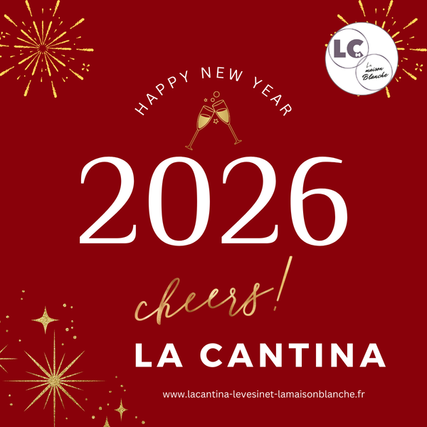 Bonne année 2026 La Cantina restaurant L Vésinet