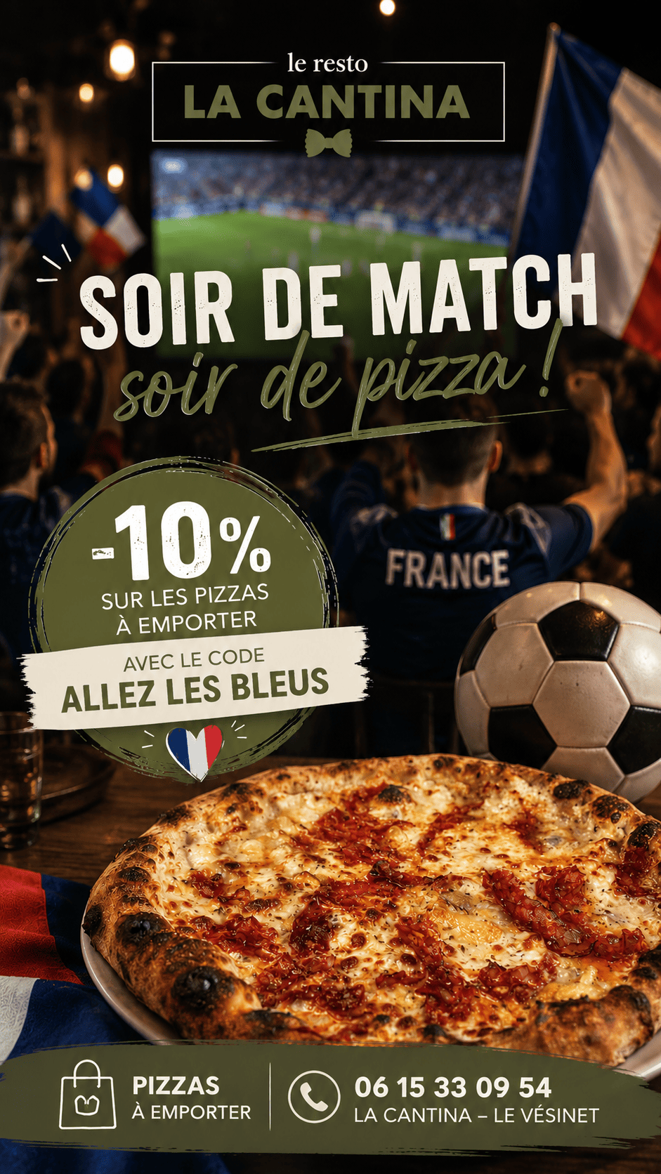 La Cantina restaurant pizza Le Vésinet 78